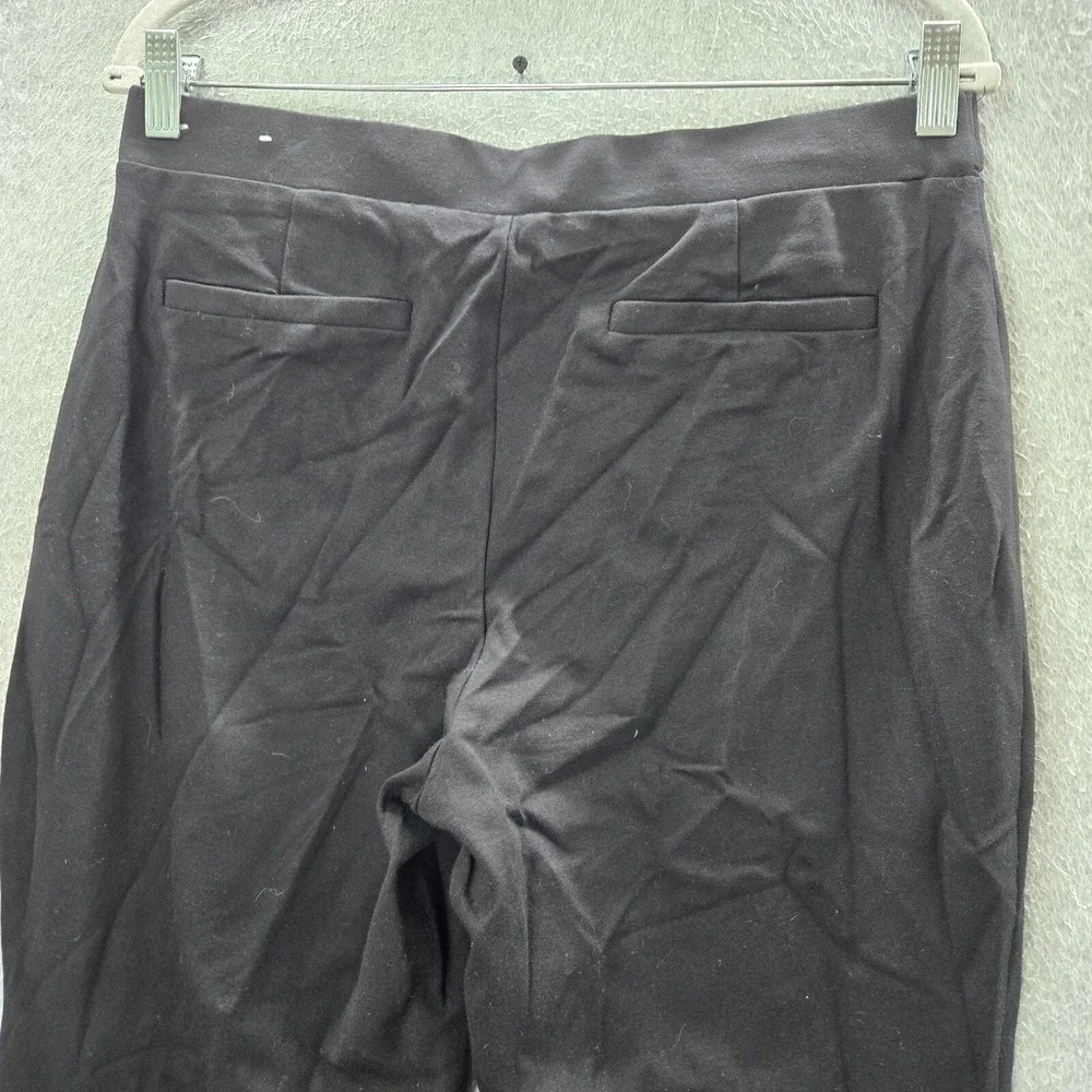 Michael Kors Women Pants Large Black Dress Bootcut Ponte High Rise 30‎ in Inseam